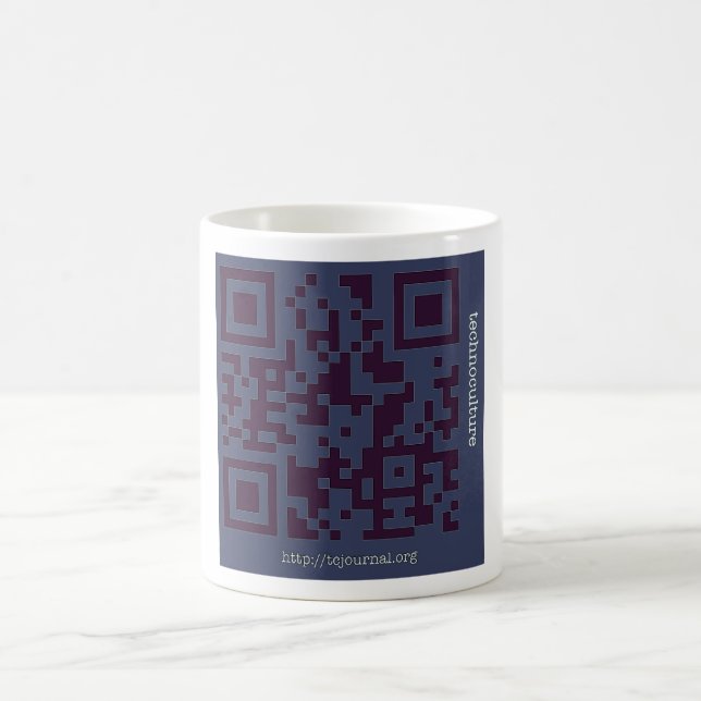 Technocultures QR-mugg Kaffemugg (Center)
