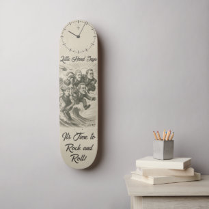TechNoir Begränsadt skateboard-däck av typen Sten Mini Skateboard Bräda 18,5 Cm
