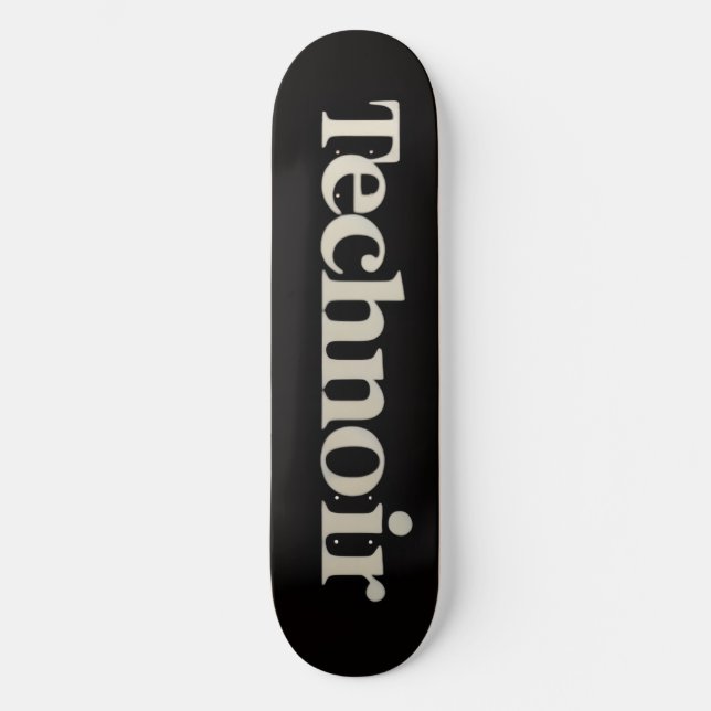 TechNoir Deck Mini Skateboard Bräda 18,5 Cm (Framsida)