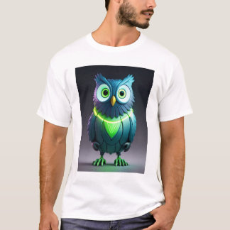 Technological Owl T Shirt