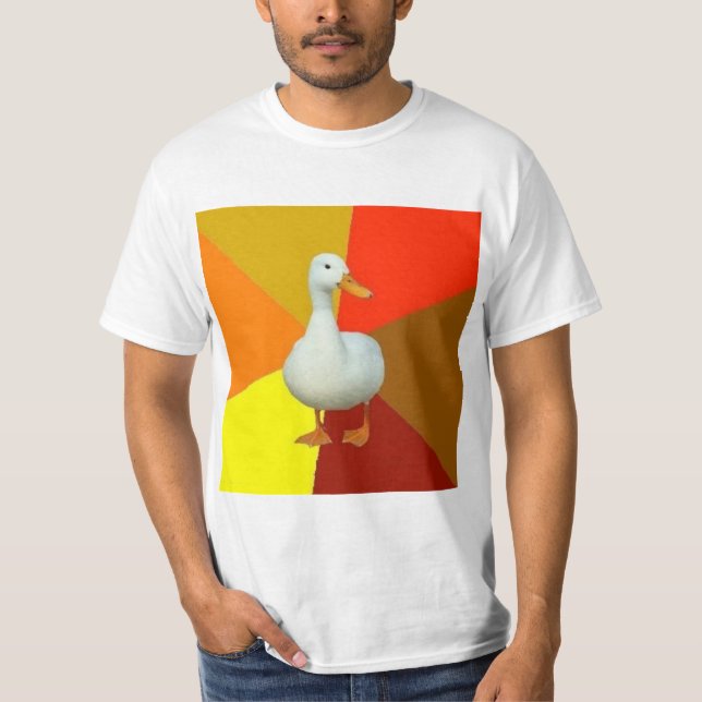 Technologically försämrat ankarådgivningdjur Meme Tee (Framsida)