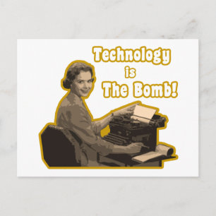 technology_is_the_bomb vykort
