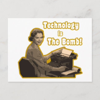 technology_is_the_bomb vykort