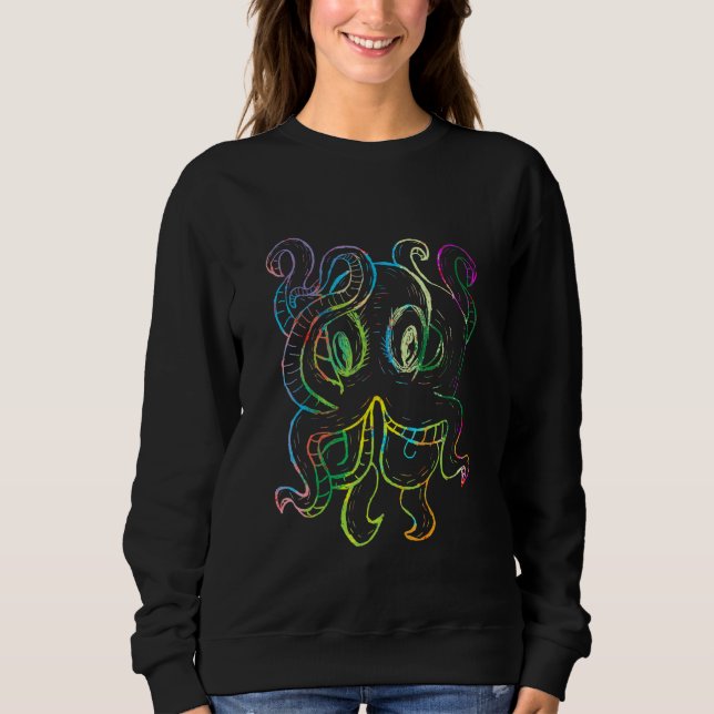 Technopagan Techno Kitten Äventyr Environmental T Shirt (Framsida)