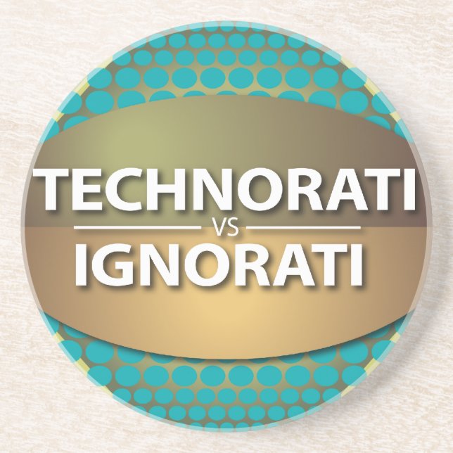Technorati vs Ignorati Underlägg Sandsten (Framsidan)