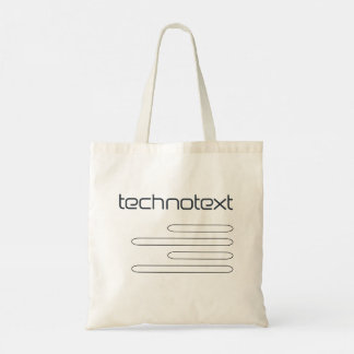 Technotext Tote Bag Tygkasse