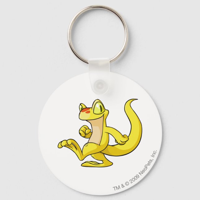 Techo Gult Nyckelring (Framsida)