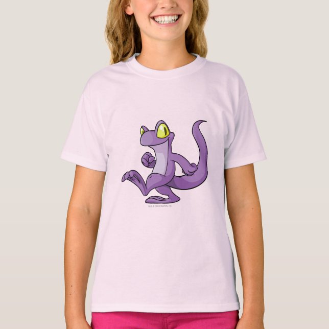 Techo Lila T-shirt (Framsida)