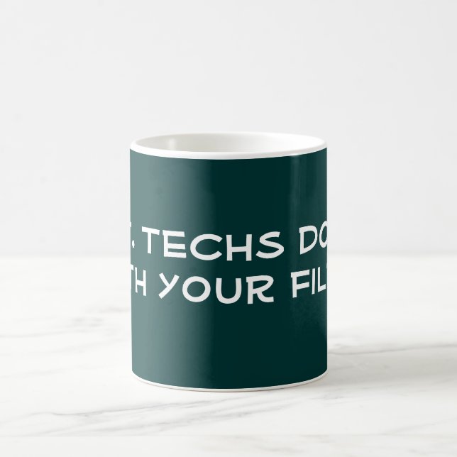 Techs gör det kaffemugg (Center)