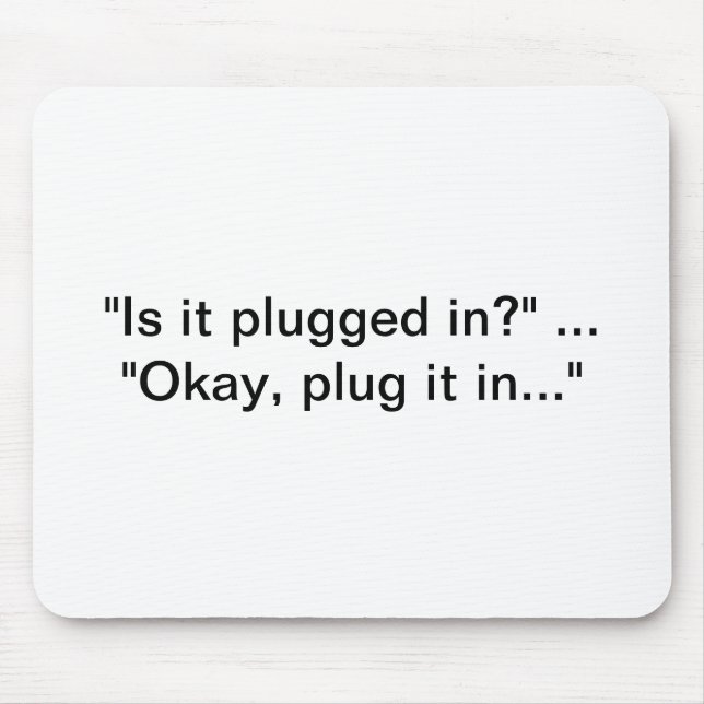 Techservice/DET Mousepad Musmatta (Framsidan)