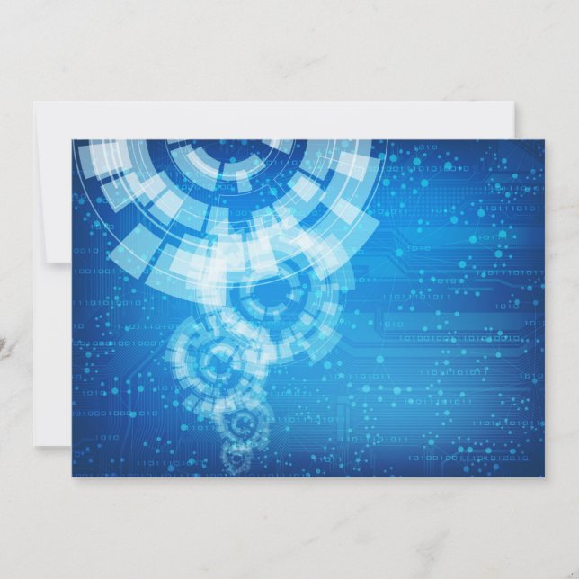 techstilinbjudan inbjudningar (Framsida)