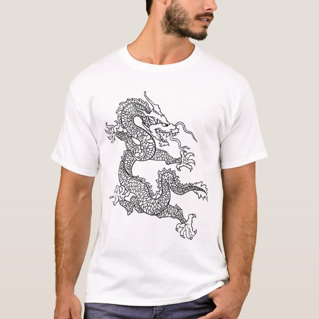 Techstyles drakeutslagsplats t-shirt (Framsida)
