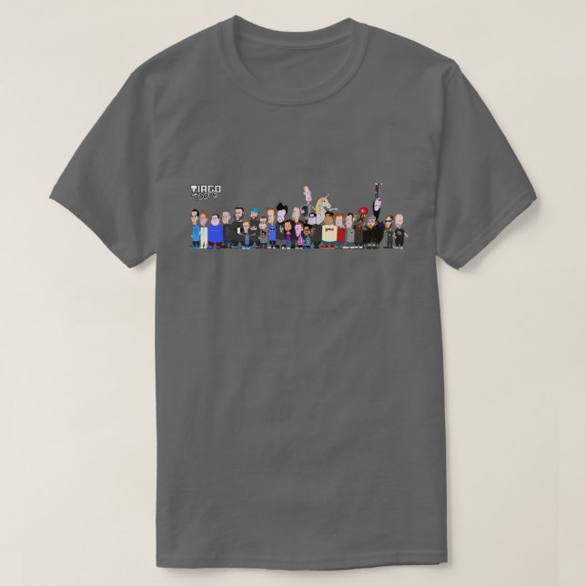 TechTubers T Shirt (Design framsida)
