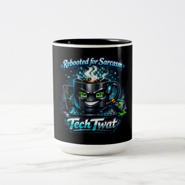 TechTwat Två-Tonad Mugg (Center)