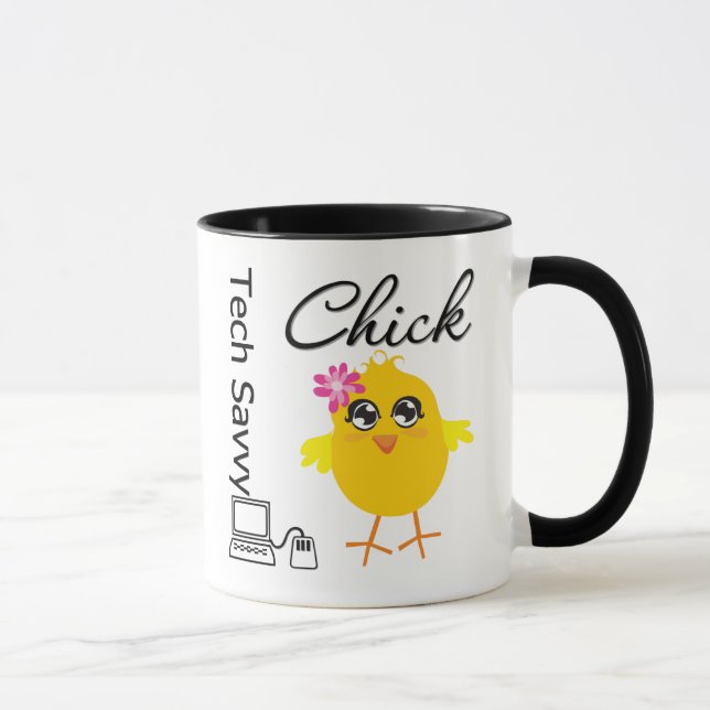 Techvettchick Mugg (Höger)