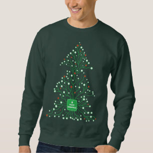 Techy Ugly Stil Funny jul Lång Ärmad Tröja
