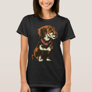 Teckel Dachshund Motif T Shirt