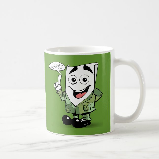 Tecken av en underbara Résumé: Veteranupplaga Kaffemugg (Höger)