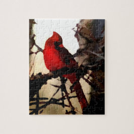 Tecken av vårpussel pussel