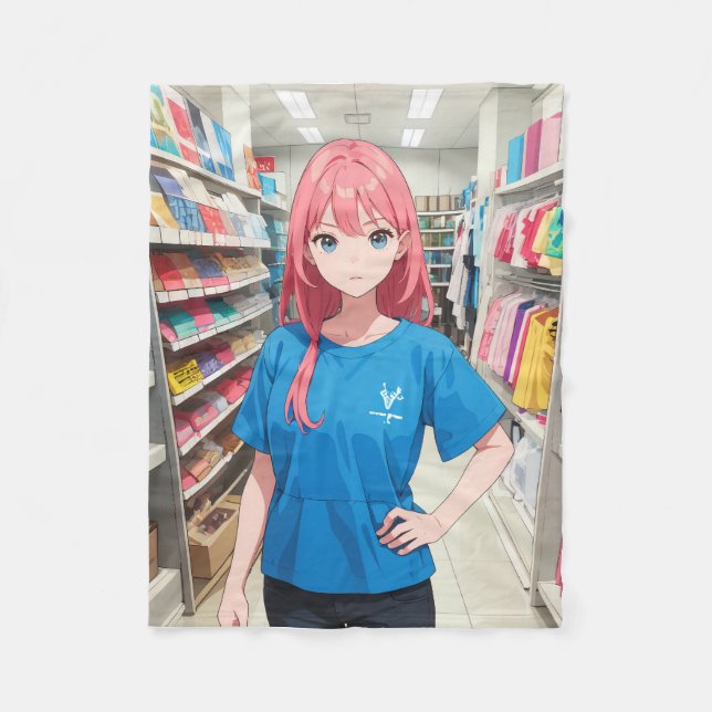 Tecken Fleece Blanket (Framsidan)
