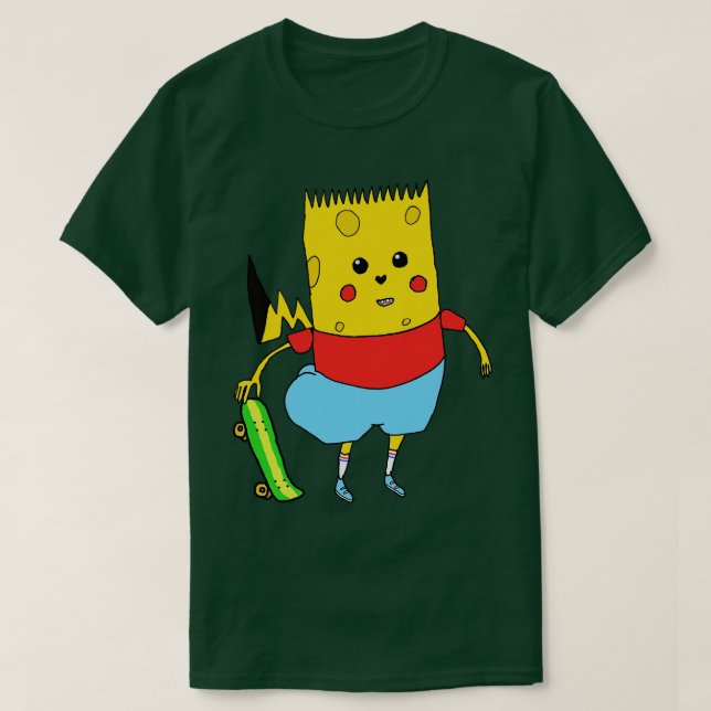 Tecken för gult t shirt (Design framsida)