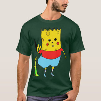 Tecken för gult t shirt