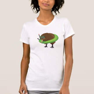 tecken för kiwisimilebok t-shirt