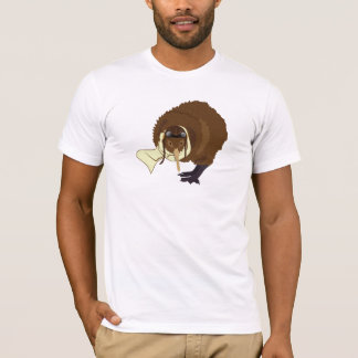 tecken för kiwisimilebok tee shirt