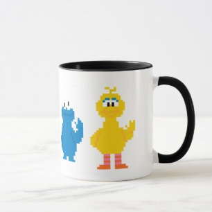 Tecken för PIXELsesamgata Mugg