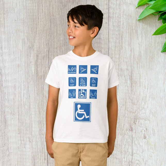 Tecken för rullstolsanpassning t shirt (Skapare uppladdad)