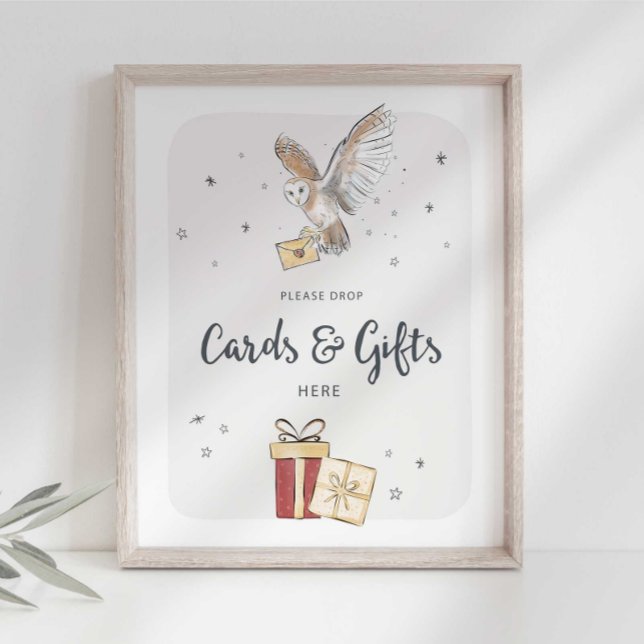 Tecken för Trollkarlsfest för Kort och Gåvor Poster (Skapare uppladdad)