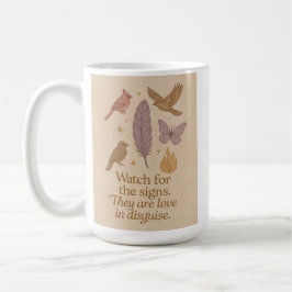Tecken från Anden Kaffemugg