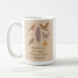 Tecken från Anden Kaffemugg