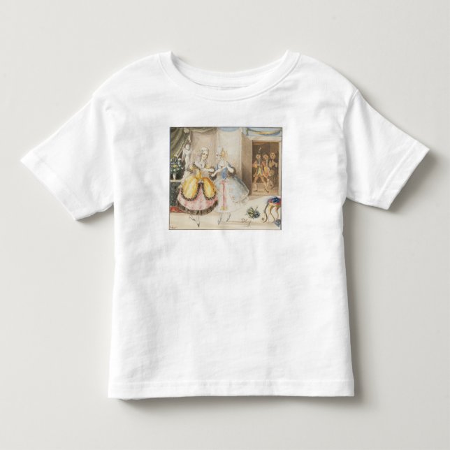 Tecken från "Cosi fläkttutte" vid Mozart, 1840 Tee (Framsida)