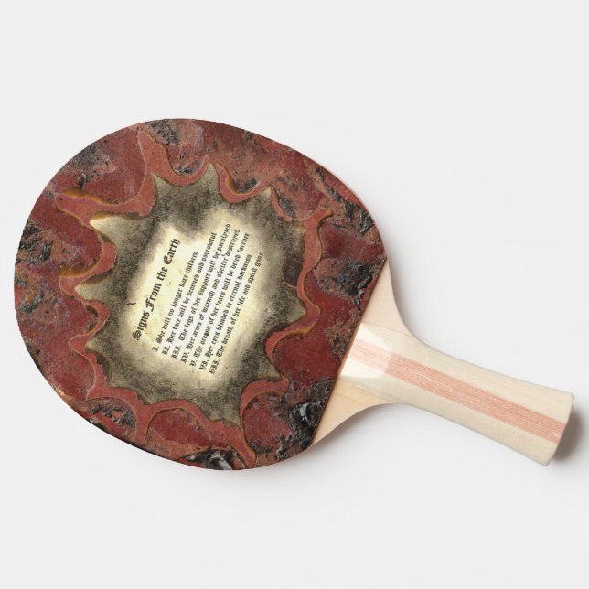 Tecken från jorden pingisracket (Sidan)