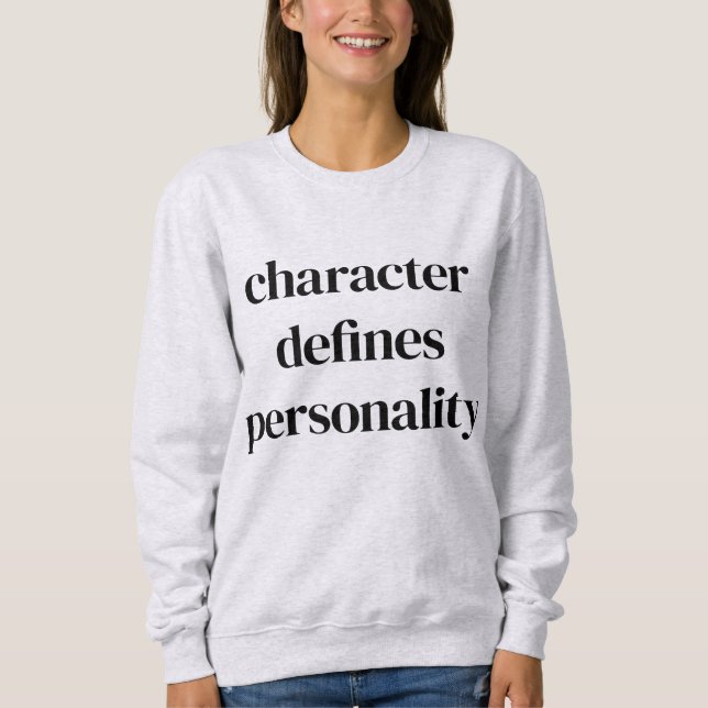 Tecken Kvinnors vanliga sötskjorta T Shirt (Framsida)