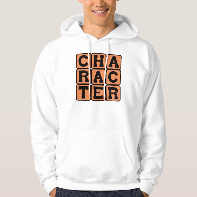 Tecken, motiv sweatshirt (Framsida)