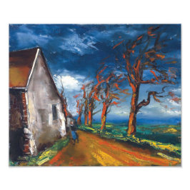 Tecken på en Village St. | Maurice de Vlaminck | Fototryck