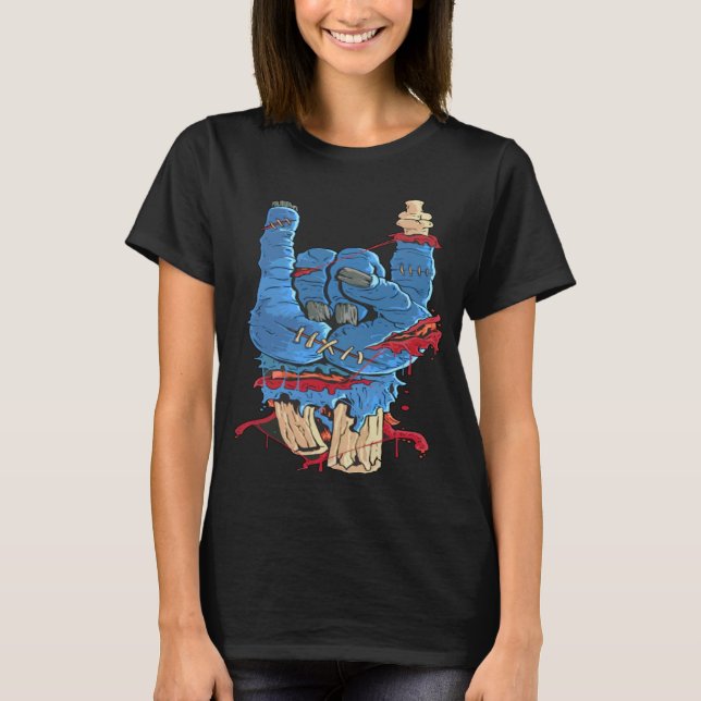 Tecken på hornen Blodben T Shirt (Framsida)