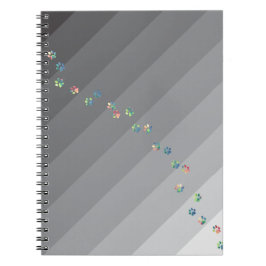 Tecken på konstnärligt sällskapsdjur anteckningsbok