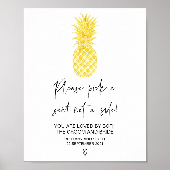 Tecken på platsdiagram för tropisk båge poster (Framsidan)