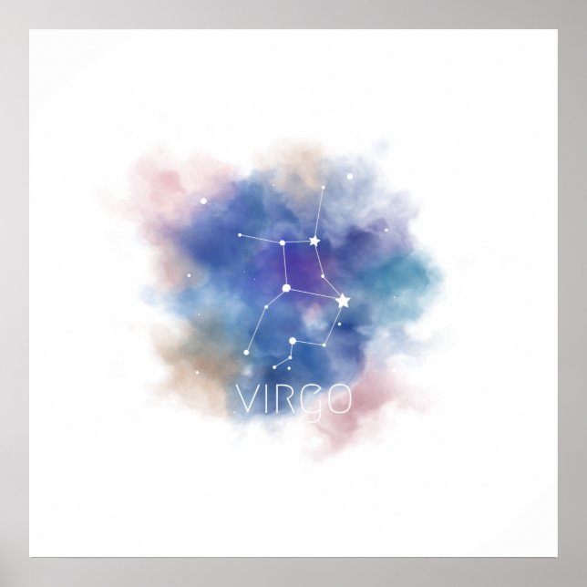 Tecken på Zodiac Poster - Våg (Framsidan)