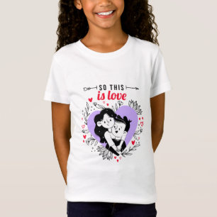 Tecken par Kärlek växter Lycklig T Shirt