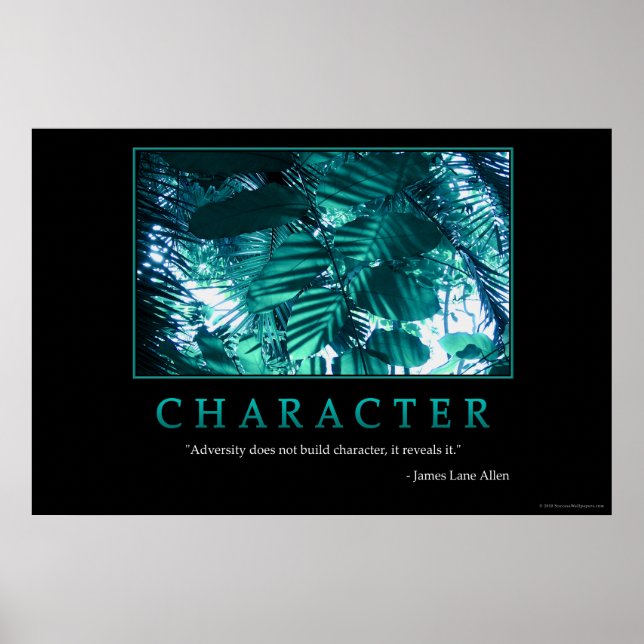 Tecken Poster (Framsidan)