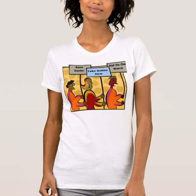 tecken t-shirt (Framsida)