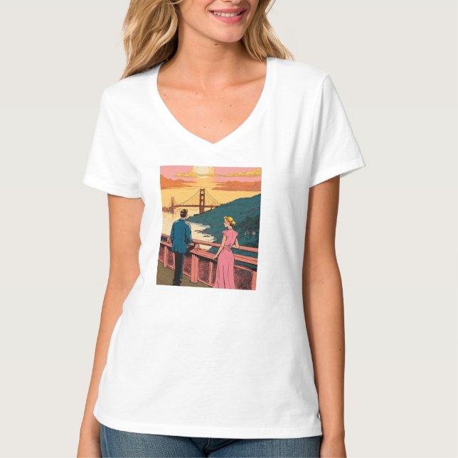 Tecken T-Skirt T Shirt (Framsida)