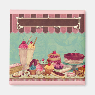 Teckenbanderoll för cake Party Magnet
