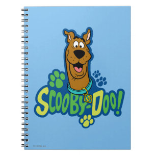 Teckenbrickan Scooby-Doo Paw för utskrift Anteckningsbok