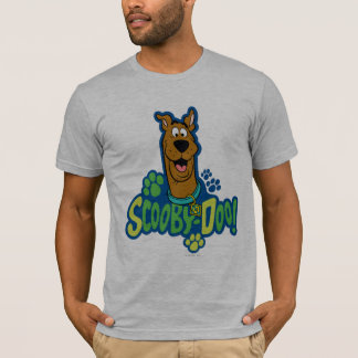 Teckenbrickan Scooby-Doo Paw för utskrift Tröja