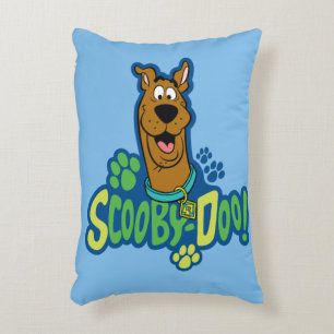 Teckenbrickan Scooby-Doo Paw Skriv ut Prydnadskudde